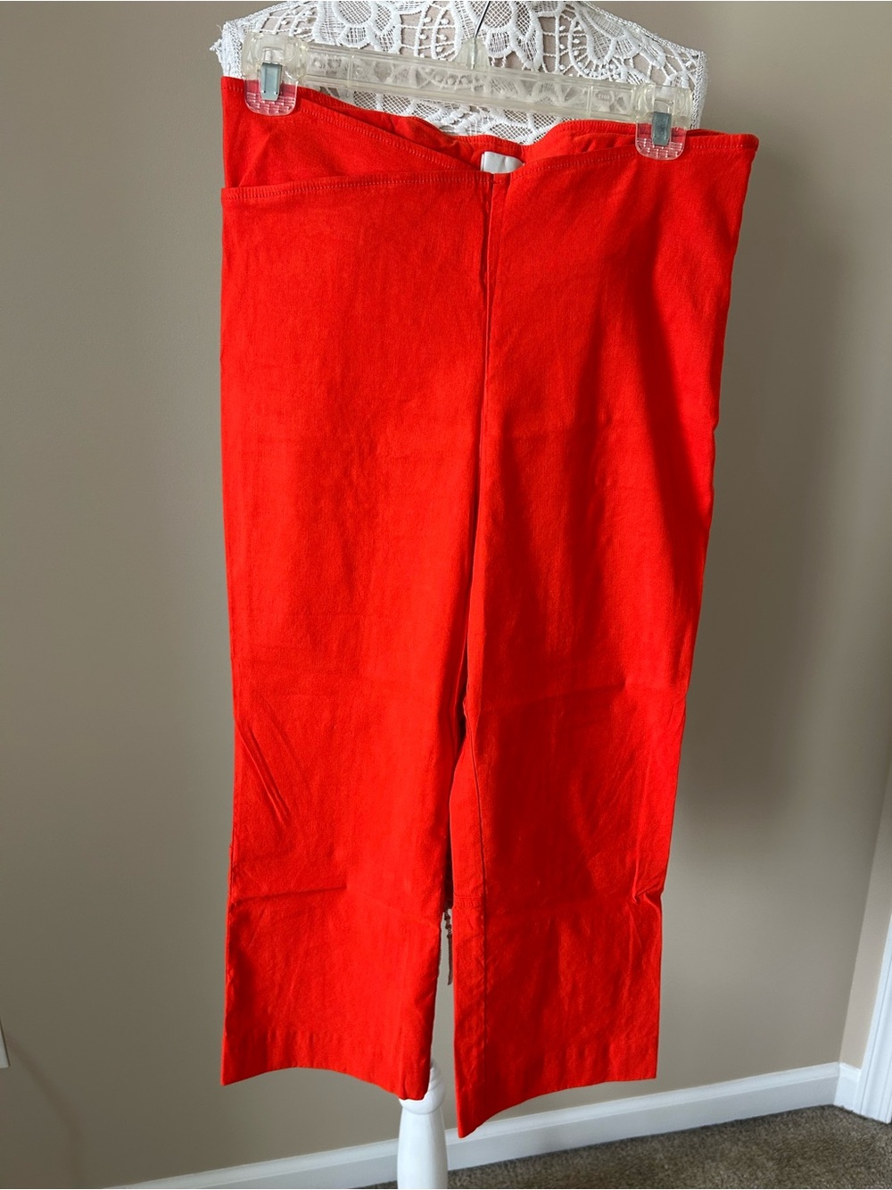 Maeve Vibrant Orange-Red Top